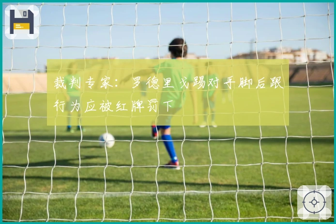 裁判专家：罗德里戈踢对手脚后跟行为应被红牌罚下